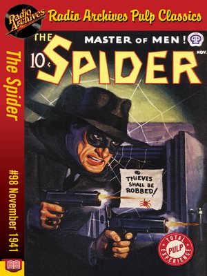 cover image of The Spider #98